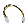 8" ATX12V 4 Pin P4 CPU Power Extension