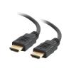 C2G 2ft 4K HDMI Cable with Ethernet - High Speed HDMI Cable - M / M - HDMI-Kabel mit Ethernet - HDMI männlich zu HDMI männlich - 61 cm - abgeschirmt - Schwarz