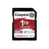 Kingston Canvas React Plus - Flash-Speicherkarte - 1 TB - Video Class V60 / UHS-II U3 / Class10 - SDXC UHS-II