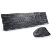 Dell Premier KM900 - Tastatur-und-Maus-Set - Zusammenarbeit - hinterleuchtet - kabellos - 2.4 GHz, Bluetooth 5.1 - QWERTZ - Deutsch - Graphite - mit 3 Jahre Advanced Exchange-Service