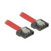 Delock SATA 6 Gb / s Kabel 10 cm rot FLEXI