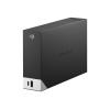 Seagate One Touch with hub STLC8000400 - Festplatte - 8 TB - extern (Stationär) - USB 3.0 - Schwarz - mit Seagate Rescue Data Recovery
