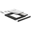 Delock - Laufwerksschachtadapter - 2.5" (6.4 cm) - 5,25" Slim Line auf 2,5" (13,3 cm bis 6,4 cm)