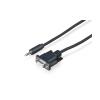 Sony CAB-RSJA1 - Kabel seriell - RS-232 - mini-phone stereo 3.5 mm männlich zu DB-9 männlich - 50 cm - für Sony FW-55XD8501, FW-65XD8501, FW-75XD8501, FW-85XD8501, FWL-55W805C