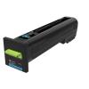 Lexmark - Hohe Ergiebigkeit - Cyan - original - Tonerpatrone LCCP, LRP - für Lexmark CX820de, CX820dtfe, CX825de, CX825dte, CX825dtfe, CX860de, CX860dte, CX860dtfe