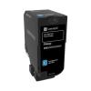 Lexmark - Hohe Ergiebigkeit - Cyan - original - Tonerpatrone LCCP, LRP - für Lexmark CX725de, CX725dhe, CX725dthe