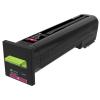 Lexmark - Hohe Ergiebigkeit - Magenta - original - Tonerpatrone LCCP, LRP, Lexmark Corporate - für Lexmark CX820de, CX820dtfe, CX825de, CX825dte, CX825dtfe, CX860de, CX860dte, CX860dtfe