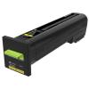Lexmark - Hohe Ergiebigkeit - Gelb - original - Tonerpatrone LCCP, Lexmark Corporate - für Lexmark CX820de, CX820dtfe, CX825de, CX825dte, CX825dtfe, CX860de, CX860dte, CX860dtfe