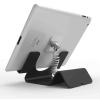 Compulocks Universal Tablet Holder with Coiled Cable Lock - Aufstellung - für Tablett - verriegelbar - hochwertiges Aluminium - Schwarz - Schreibtisch