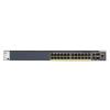 Switch / M4300-28G-PoE+ (1,000W PSU) stackl.mgd.Switch mit 24x1G PoE+ and 4x10G incl. 2x10GBASE-T und 2xSFP+ Layer 3 (GSM4328PB)