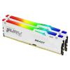 Kingston FURY Beast RGB - DDR5 - Kit - 64 GB: 2 x 32 GB - DIMM 288-PIN - 6400 MHz / PC5-51200 - CL32 - 1.4 V - ungepuffert - on-die ECC - weiß