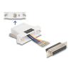 M12 Kabel L-kodiert 4 Pin Stecker gerade zu, 2 m, Verbindung