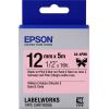 Epson LabelWorks LK-4PBK - Seidig - Schwarz auf Pink - Rolle (1,2 cm x 5 m) 1 Kassette(n) Band - für LabelWorks Cable and Wiring Kit, LW-1000, 600, 700, K400, Z700, Z710, Z900, Safety Kit