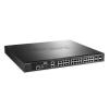 Switch / 24-Port Layer2 Managed 10G Stack Switch 4x Combo, 20x 100 / 1000 / 10Gbit / s TP-Ports,4x 100 / 1000 / 10Gbit / s TP und 1000 / 10Gbit / s SFP+ Combo-Port,  abwärtskompatibel zu SFP GBICs, Switch Fabric: 480Gbit / s, 357,12 Mio Pakete / s, Hardwa
