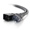 C2G - Stromkabel - IEC 60320 C19 zu IEC 60320 C20 - Wechselstrom 250 V - 15 A - 1.8 m - Schwarz