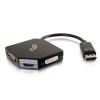 C2G DisplayPort to HDMI, VGA, DVI Adapter Converter - M / F - Videokonverter - DVI, HDMI, VGA - DVI, HDMI, VGA - Schwarz