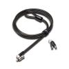 Kensington MicroSaver 2.0 Keyed Ultra Laptop Lock - Sicherheitskabel - Silber