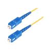 StarTech.com 30 Meter LWL Patchkabel SC SC (UPC) Singlemode OS2, LSZH - Patch-Kabel - SC / UPC Einzelmodus (M) zu SC / UPC Einzelmodus (M) - 30 m - 30 m - 2 mm - Glasfaser - Simplex - 9 / 125 Mikrometer - OS1 / OS2 - halogenfrei, Passiv, bi-direktional -