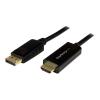 StarTech.com 1m DisplayPort auf HDMI Konverterkabel - 4K - DP auf HDMI Adapter mit Kabel - Ultra HD 4K - St / St - Adapterkabel - DisplayPort männlich zu HDMI männlich - 1 m - Schwarz - 4K Unterstützung - für P / N: TB3DK2DPPD, TB3DK2DPPDUE, TB3DK2DPW, T