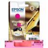 Epson 16XL - 6.5 ml - XL - Magenta - original - Blisterverpackung - Tintenpatrone - für WorkForce WF-2010, 2510, 2520, 2530, 2540, 2630, 2650, 2660, 2750, 2760