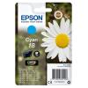 Epson 18 - 3.3 ml - Cyan - original - Tintenpatrone - für Expression Home XP-212, 215, 225, 312, 315, 322, 325, 412, 415, 422, 425