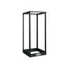 Eaton Tripp Lite Series 25U 4-Post Open Frame Rack Cabinet Square Holes 1000lb Capacity - Schrank offener Rahmen - Schwarz - 25U