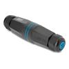 Delock - Kabelverbinder - für Keystone-Module und -Koppler, mit M32 x 1,5 mm Gewinde, IP68, staubdicht, wasserdicht - Schwarz