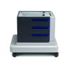 HP Papiereinzug und Ständer - Druckerbasis mit Medienzuführung - 1500 Blätter in 3 Schubladen (Trays) - für Color LaserJet Enterprise M855dn, M855x+, M855x+ NFC / Wireless direct, M855xh