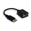 StarTech DisplayPort auf VGA Video Adapter - DP 20 Pin (St) zu VGA 15 Pin (Bu) Konverter - 1920x1200 - Display-Adapter - DisplayPort (M) zu HD-15 (VGA) (W) - 27.94 cm - eingerastet - Schwarz - für P / N: DK30C2DAGPD, MST14DP123DP, TB32DP14, TB3CDK2DP,