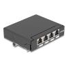 Mini Desktop Patchpanel RJ45 Buchse 6 Port, PC-Zubehör, Industrie Embedded