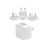 StarTech.com 2 Port USB Ladegerät / Netzteil - 2-fach Ladestecker 17 Watt / 3.4 Amp - Dual Reiseladegerät 110 / 220V - Weiß - Netzteil - 17 Watt - 3.4 A - 2 Ausgabeanschlussstellen (USB) - weiß - für P / N: USBLT1MWS, USBLT2MBR, USBLT2MW, USBLT30CMW, U