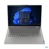Lenovo ThinkBook 14s Yoga G3 IRU 21JG - Flip-Design - Intel Core i5 1335U / 1.3 GHz - Win 11 Pro - Intel Iris Xe Grafikkarte - 16 GB RAM - 512 GB SSD NVMe - 35.6 cm (14") IPS Touchscreen 1920 x 1080 (Full HD) - Wi-Fi 6 - Dual Tone Mineral Gray - kbd: