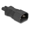 Delock - Netzteil - power IEC 60320 C7 zu IEC 60320 C14 - 250 V - 2.5 A - Schwarz