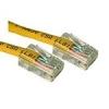 Kabel / 1 m Asmbld Xover Yellow CAT5E PVC UTP