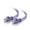 Kabel / 1 m Purple CAT6PVC SLess UTP  CB