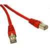 Kabel / 7 m Shield CAT5E Moulded Patch Red