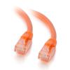 Kabel / 1 m Mlded / Btd Orange CAT5E PVC UTP P