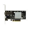 Startech 1 Port 10G Open SFP+ Netzwerkkarte - PCIe - Intel Chip - MM / SM - PCI Express 10G NIC mit Open SFP+ - 10G Ethernet Karte - Netzwerkadapter - PCIe 2.0 x8 - 10GbE - 10GBase-LR, 10GBase-SR, 10GBase-LRM - Schwarz - für P / N: SFP10GBBXDST, SFP10GBB