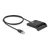 Delock - SmartCard-Leser - USB - Schwarz