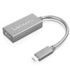 Lenovo - USB / VGA-Adapter - 24 pin USB-C (M) zu HD-15 (VGA) (W) - 1920 x 1200 (WUXGA) Support - CRU