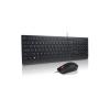 Lenovo Essential Wired Keyboard and Mouse Combo Swiss French / German