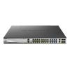 D-Link DMS-3130-30PS - Switch - Multi-Gigabit - L3 - managed - 16 x 100 / 1000 / 2.5G (PoE+) + 8 x 100 / 1000 / 2.5G / 5G (PoE++) + 2 x 100 / 1000 / 2.5G / 5G / 10GBase-T + 4 x 10 Gigabit / 25 Gigabit SFP28 - an Rack montierbar - PoE++ (740 W)