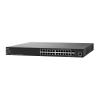 Cisco Small Business SG350X-24P - Switch - managed - 24 x 10 / 100 / 1000 (PoE+) + 2 x C 10 G-Bit SFP+ + 2 x 10 Gigabit SFP+ - an Rack montierbar - PoE+ (195 W) - wiederaufbereitet
