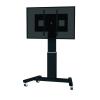 PLASMA-M2500BLACK / Motorized Mobile Floor Stand / maximum load 150 kg / VESA 200x200 up to 800x600 / for flat screens from 42" up to 100" / schwarz