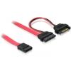 Delock SATA Slimline ALL-in-One cable - SATA-Kabel - Serial ATA 150 - Slimline SATA (W) zu SATA, SATA-Stromstecker - 50 cm