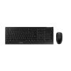 CHERRY B.UNLIMITED 3.0 - Tastatur-und-Maus-Set - kabellos - 2.4 GHz - Deutsch - Tastenschalter: CHERRY SX - Schwarz