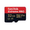 SanDisk Extreme Pro - Flash-Speicherkarte (microSDXC-an-SD-Adapter inbegriffen) - 32 GB - A1 / Video Class V30 / UHS-I U3 - 667x - microSDHC UHS-I
