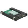Delock - Speicher-Controller - 2,5" auf mSATA / M.2-Standard (6,4 cm auf mSATA / M.2-Standard)