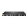 HPE Aruba Networking CX 6200F 48G Class4 PoE 4SFP+ 740W Switch - Switch - max. Stapelentfernung 10 km - L3 - managed - 48 x 10 / 100 / 1000 (PoE+) + 4 x 1 Gigabit / 10 Gigabit SFP+ (Uplink) - von vorne und von Seite zu hinten - an Rack montierbar - PoE+ (