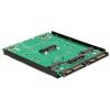 Delock Converter 2 x SATA 22 pin > Dualport 2 x M.2 / 2 x mSATA - Speicher-Controller - mSATA, M.2 - M.2 Card / mSATA - SATA 6Gb / s